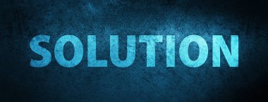 Özel mavi afiş arka plan soyut illüstrasyon yalıtılmış çözüm