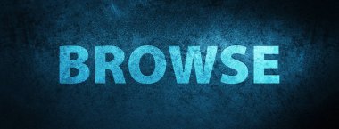 Özel mavi afiş arka plan soyut illüstrasyon izole Gözat