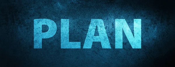 Plan isolated on special blue banner background abstract illustration