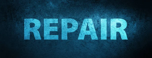 Repair isolated on special blue banner background abstract illustration