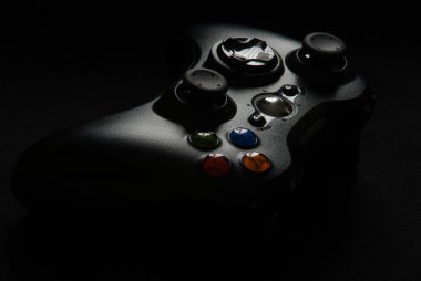 Siyah arka plan - gamepad kapatmak ateş studio