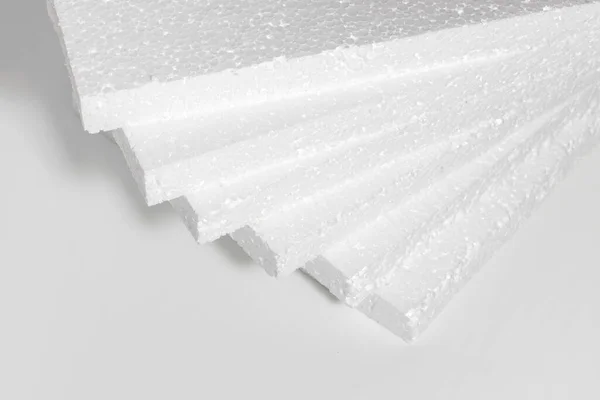 Styrofoam Sheets Factory Manufacturing — Stock Photo, Image