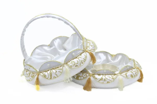 Декоративные Подарки Невесты Сладкий Коробки Обручение Свадьбы Конфеты Бар — стоковое фото