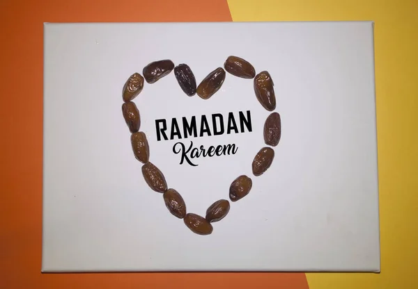 Ramadan Kareem Piros Színű Háttér Dekoráció Ramadan Kareem Ünnep Háttérben — Stock Fotó