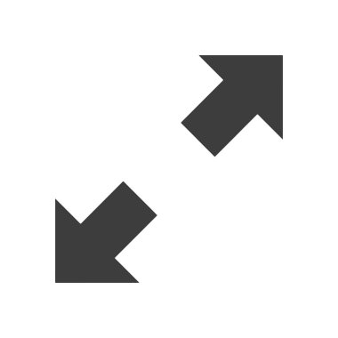 Tam ekran oklar simgesi, Sembolü Genişlet