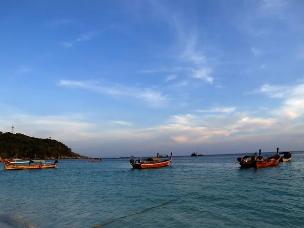 海上的渔船 — 图库照片