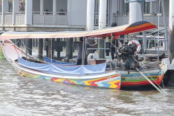 Boat Chao Phraya River — Stock Photo, Image