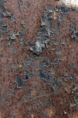 Tabak pas çelik ve soyulmuştu renk.