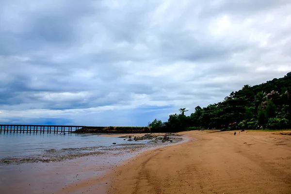 Landscape Photography Sea Rain — Stock Photo, Image