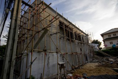 Bambu inşaat sitedir.