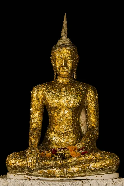 Buda Dourado Sentado Substituto — Fotografia de Stock