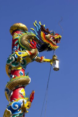 Dragon Head heykel Çince Tapınak