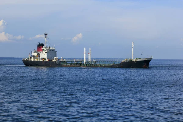 Нафтові Танкери Морі — стокове фото