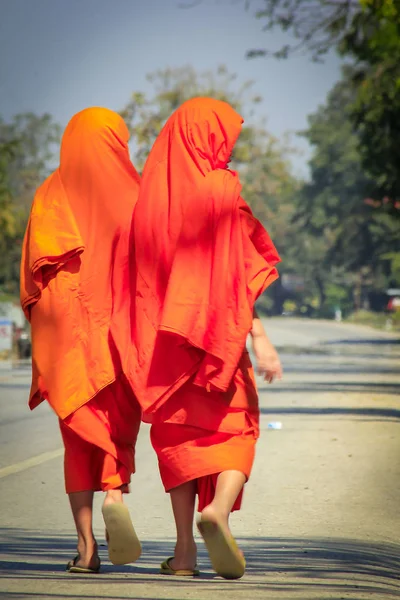 Noviços Estão Andando Rua — Fotografia de Stock