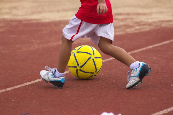 Children Running Ball — Stock Photo, Image