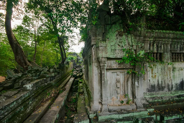 Castelo Bung Mealea Reino Khmer Passado Que Entrou Colapso — Fotografia de Stock