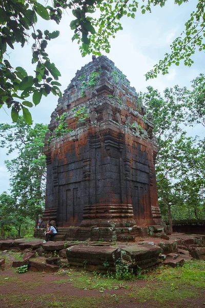 Koh Ker Old Castle Ancient Khmer Kingdom — Stock Photo, Image