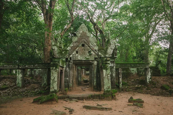 Кер Koh Ker Древний Замок Который Является Территорией Прошлого — стоковое фото
