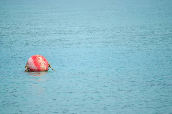 Buoy Floating Sea Used Alignment Sea — Stock Photo, Image