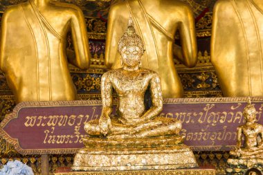 Altın Buda Budistler ibadet güzel.