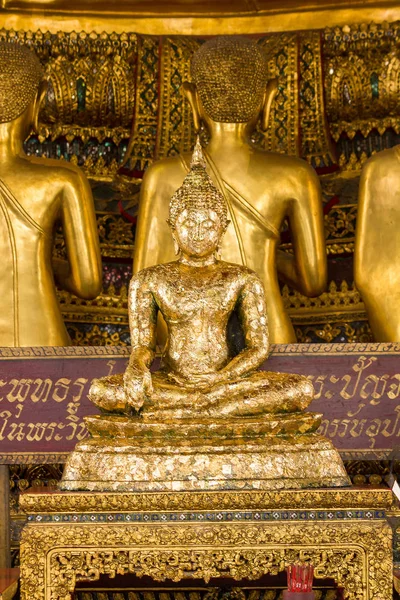 Altın Buda Budistler Ibadet Güzel — Stok fotoğraf