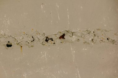 Aşınmış eski demir levha üzerinde Rust