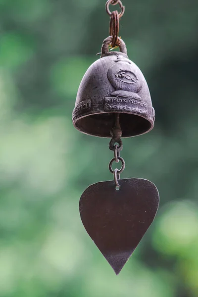 Piccole Campane Ottone Sono Comunemente Appese Nei Templi Thailandesi — Foto Stock