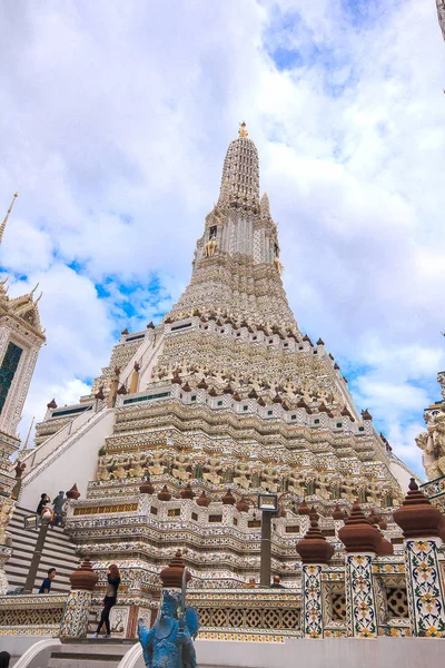 Arunratchawararam Tempel Ist Ein Wichtiger Und Alter Tempel Thailand — Stockfoto