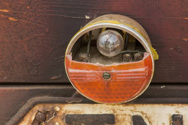 Eski Dönüş Sinyali Antika Araba Uzun Yıllar — Stok fotoğraf