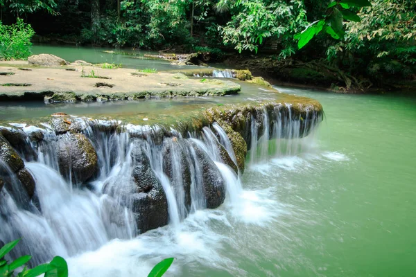 Waterfalls Small Nature Forests Thailand — Stock Photo, Image