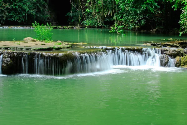 Vattenfall Liten Natur Skogarna Thailand — Stockfoto