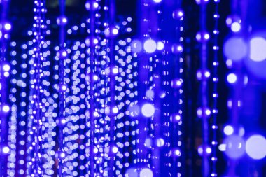 Bokeh duvar kağıdı ışık, festivalde güzel ışık