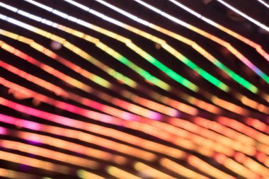 Bokeh duvar kağıdı ışık, festivalde güzel ışık