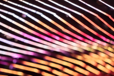 Bokeh duvar kağıdı ışık, festivalde güzel ışık