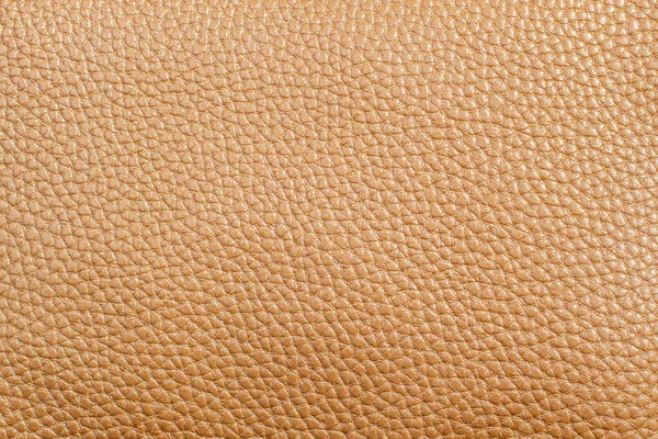 Textura Dorada Piel Cuero Genuino Gran Trasfondo Tendencia Lujo Cuero — Foto de Stock