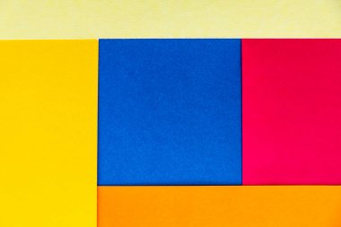 renkli kağıt ile düz geometrik grafik arka plan