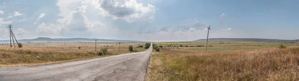 yaz ülke road manzara