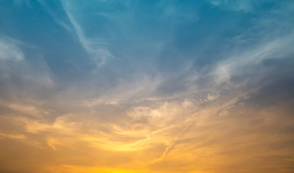 Fundo Céu Por Sol Para Projeto — Fotografia de Stock