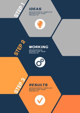 Numaralı adımlarla broşür kapağı veya web banner tasarımı