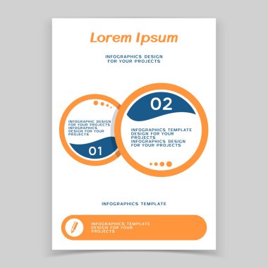 Numaralı adımlarla broşür kapağı veya web banner tasarımı