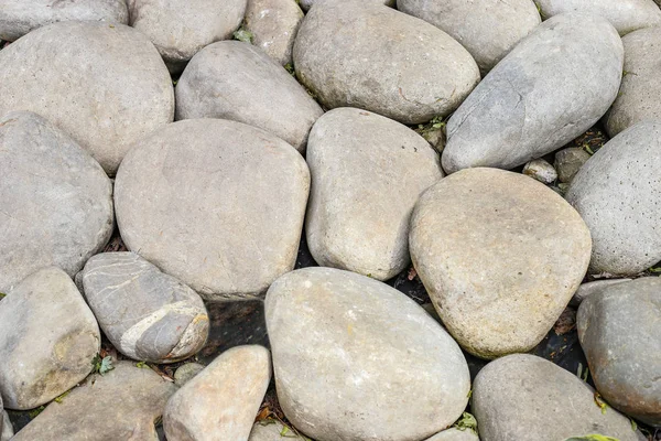 Wiele kamieni rzecznych — Zdjęcie stockowe