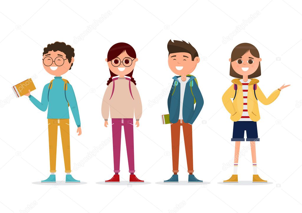 Studenten Taetowierte Cartoon Onanieren