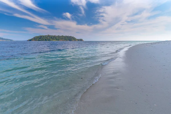 Tropisches Strandparadies Und Blauer Himmel Thailand — Stockfoto