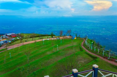 Phu Tubberk'te güzel gün batımı, Tayland