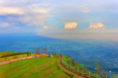 Phu Tubberk'te güzel gün batımı, Tayland
