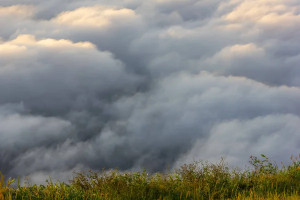 Nubes Hermoso Fondo Naturaleza Tailandia — Foto de Stock