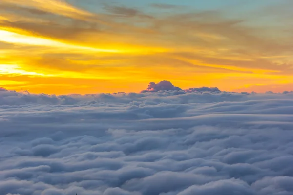 Hermoso Amanecer Niebla Phu Tubberk Provincia Phetchabun Tailandia — Foto de Stock