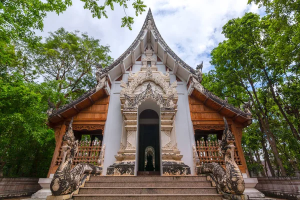 Wat Analayo Thipphayaram Vagy Analayo Temple Van Doi Busarakam Phayao — Stock Fotó