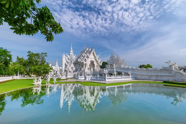 Wat Rong Khun Templo Blanco Chiang Rai Tailandia — Foto de Stock