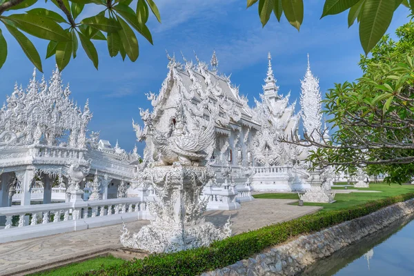 Wat Rong Khun Templo Blanco Chiang Rai Tailandia — Foto de Stock